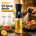 200ml oil Spray Bottle For Healthy Cooking + FREE Indian Low-oil Recipe Book